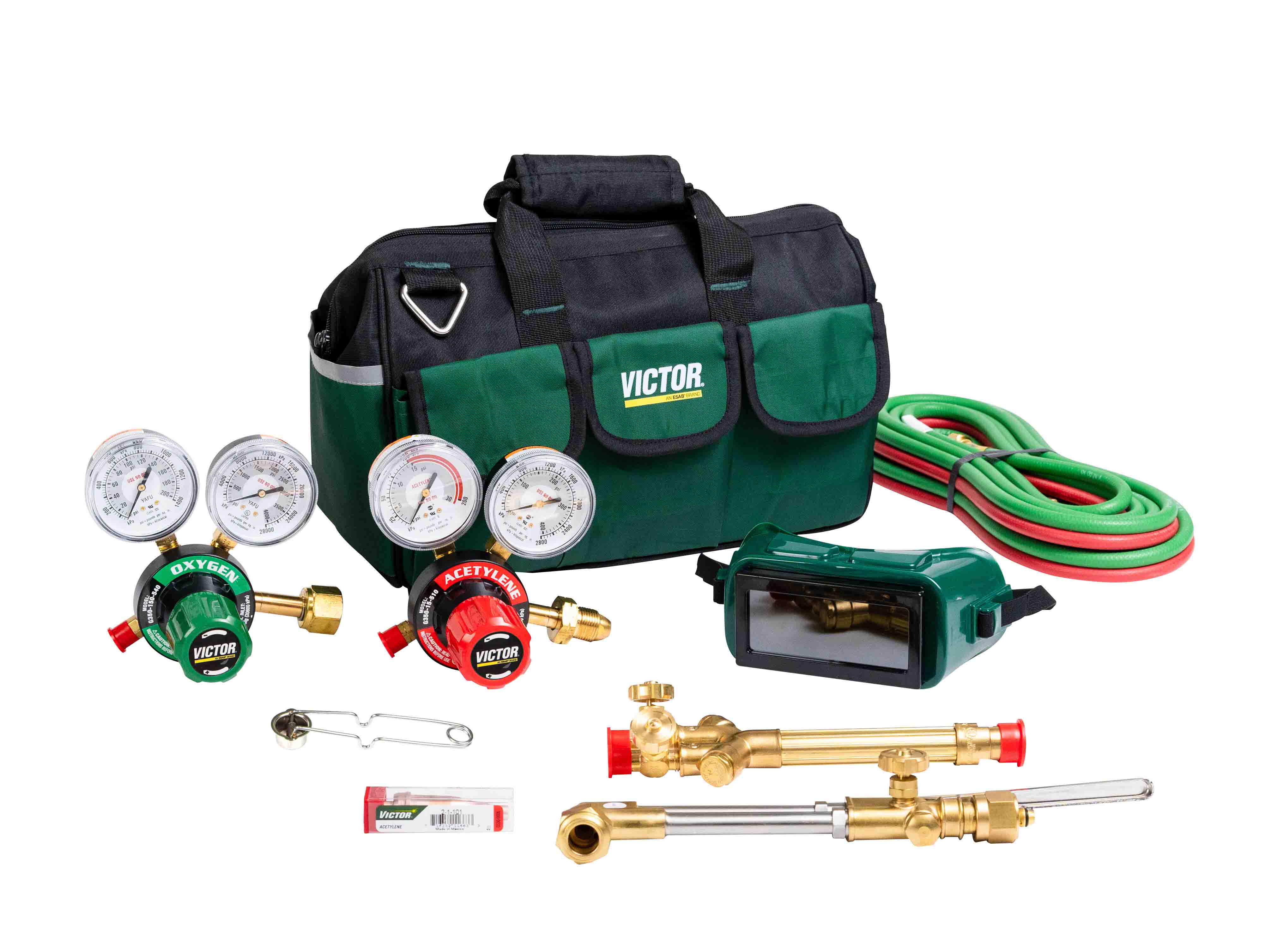 Victor medalist 350 classic utility kit organizes oxy-fuel cutting gear
