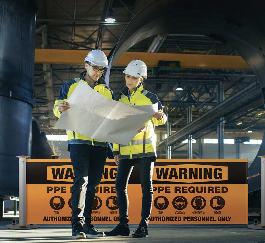 Obstructing Hazards: Industrial barrier system helps improve safety when handling material at fabrication facilities and elsewhere