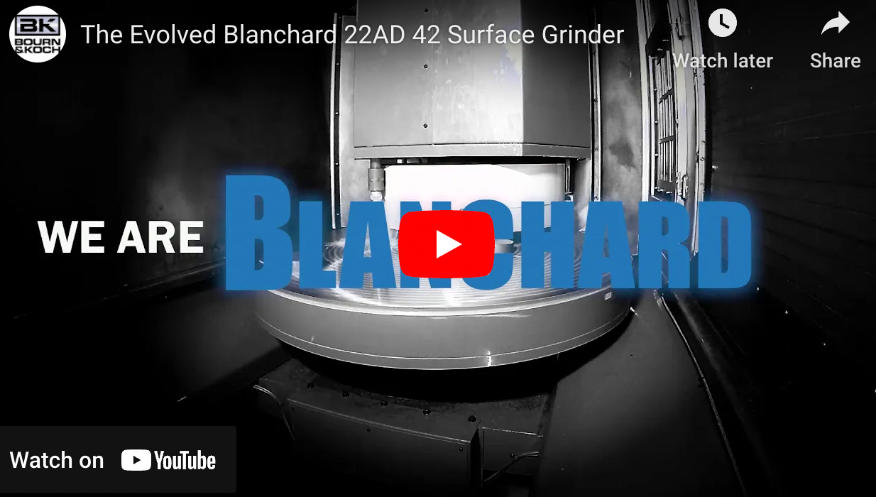 Blanchard Grinders video