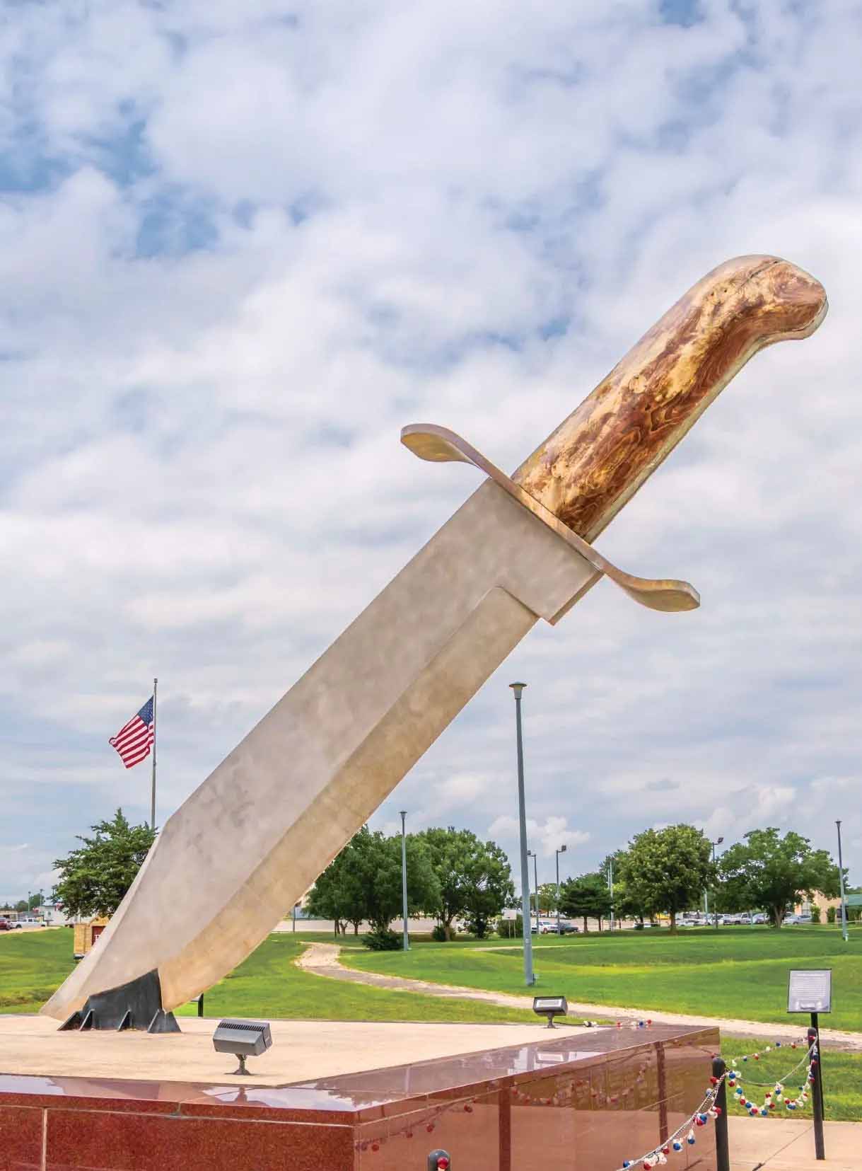 BOWIE KNIFE MONUMENT