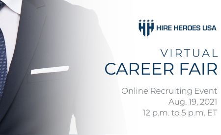 Veterans Nonprofit Hire Heroes USA to host virtual career fair in August