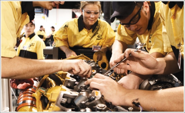 Students of all ages are heading to class to gain metalworking skills