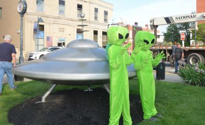 PPG donates PPG CORAFLON ADS coatings to restore flying saucer in Mars, Pennsylvania