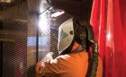 Respirator protects against fumes