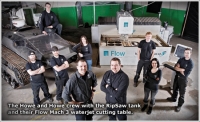 Howe & Howe Technologies cuts time, costs and metal with a waterjet