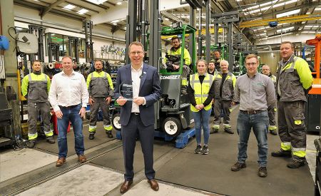 Combilift claims business of the year award