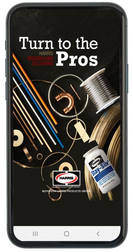 Updated Harris App Provides Easy-to-Access Brazing/Soldering Information