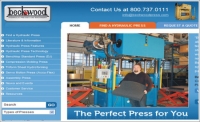 Beckwood Press updates hydraulic press Web site