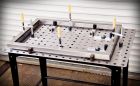 Welding tables provide efficient work surface