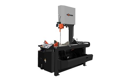 Cosen introduces the all new V-1824 Vertical Tilt-Frame Band Saw
