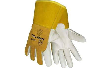 Welding gloves offer enhanced dexterity