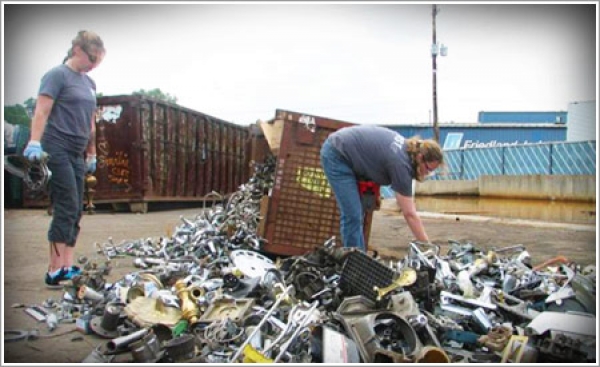 Participants in the Old Town Scrapfest turn metal scrap into art in two weeks
