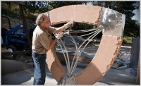 Artists use a variety of metal-fabricating techniques to create art for the Sturgis Sculpture Walk